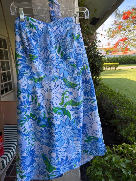 Lilly Pulitzer Other - Lilly Pulitzer Blue, White & Green skort with belt not attached